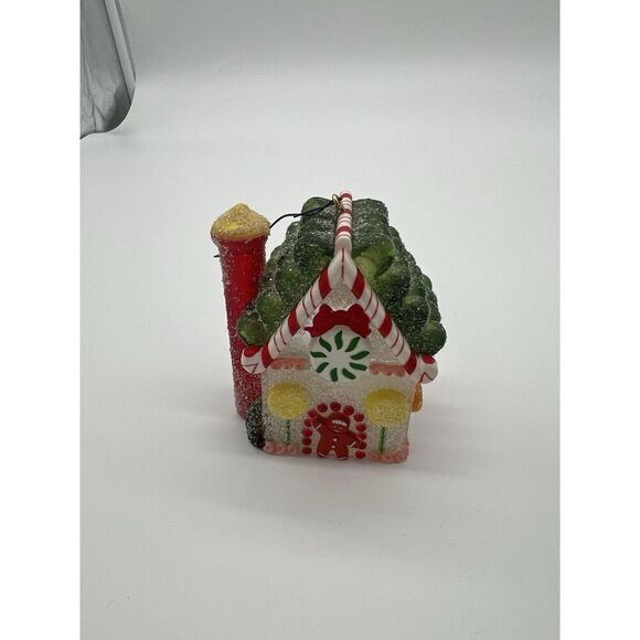 VINTAGE 1984 HALLMARK ORNAMENT SUGARPLUM COTTAGE IN BOX - Picture 2 of 7